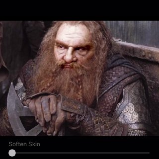 Медиа-редактор: Смягчить кожу.